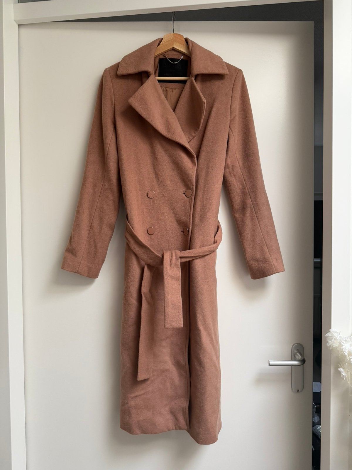 Guess Trenchcoat, Ophalen of Verzenden, Zo goed als nieuw, Zwart