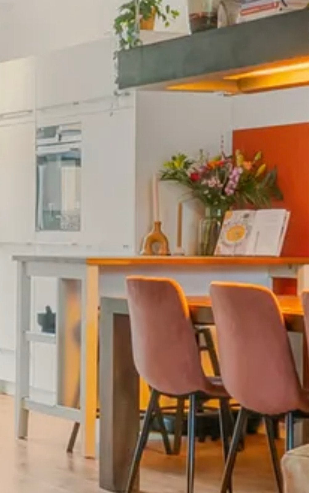 Mooie bar met houten blad - ideaal voor keuken of mancave, Huis en Inrichting, Barren, Ophalen, Gebruikt