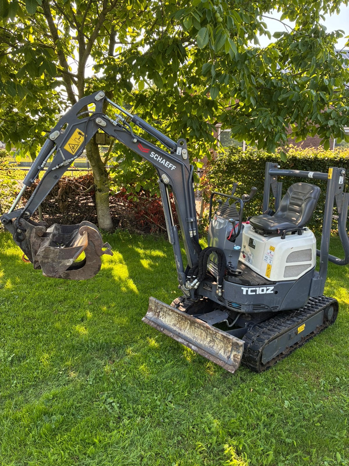 Schaeff TC10Z minigraver minikraan 265uur!, Zakelijke goederen, Machines en Bouw | Kranen en Graafmachines, Wimgeurtsen@live.nl