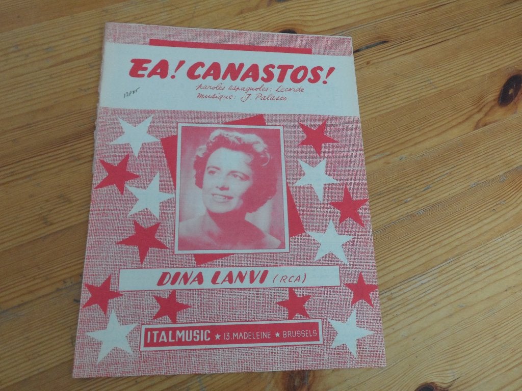 Ea! Canasto - palasco / lecorde, Piano, Gebruikt, Ophalen of Verzenden, Artiest of Componist
