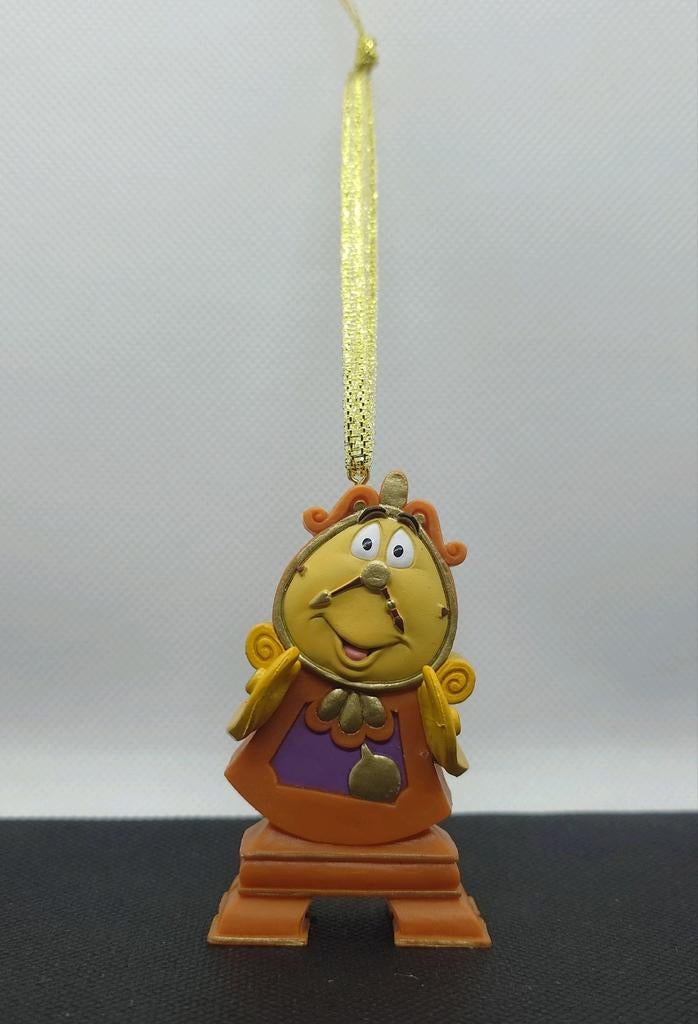 Disney Pendule Belle kerst ornament hanger kerstbal, Verzamelen, Disney, Ophalen of Verzenden, Assepoester of Belle, Nieuw