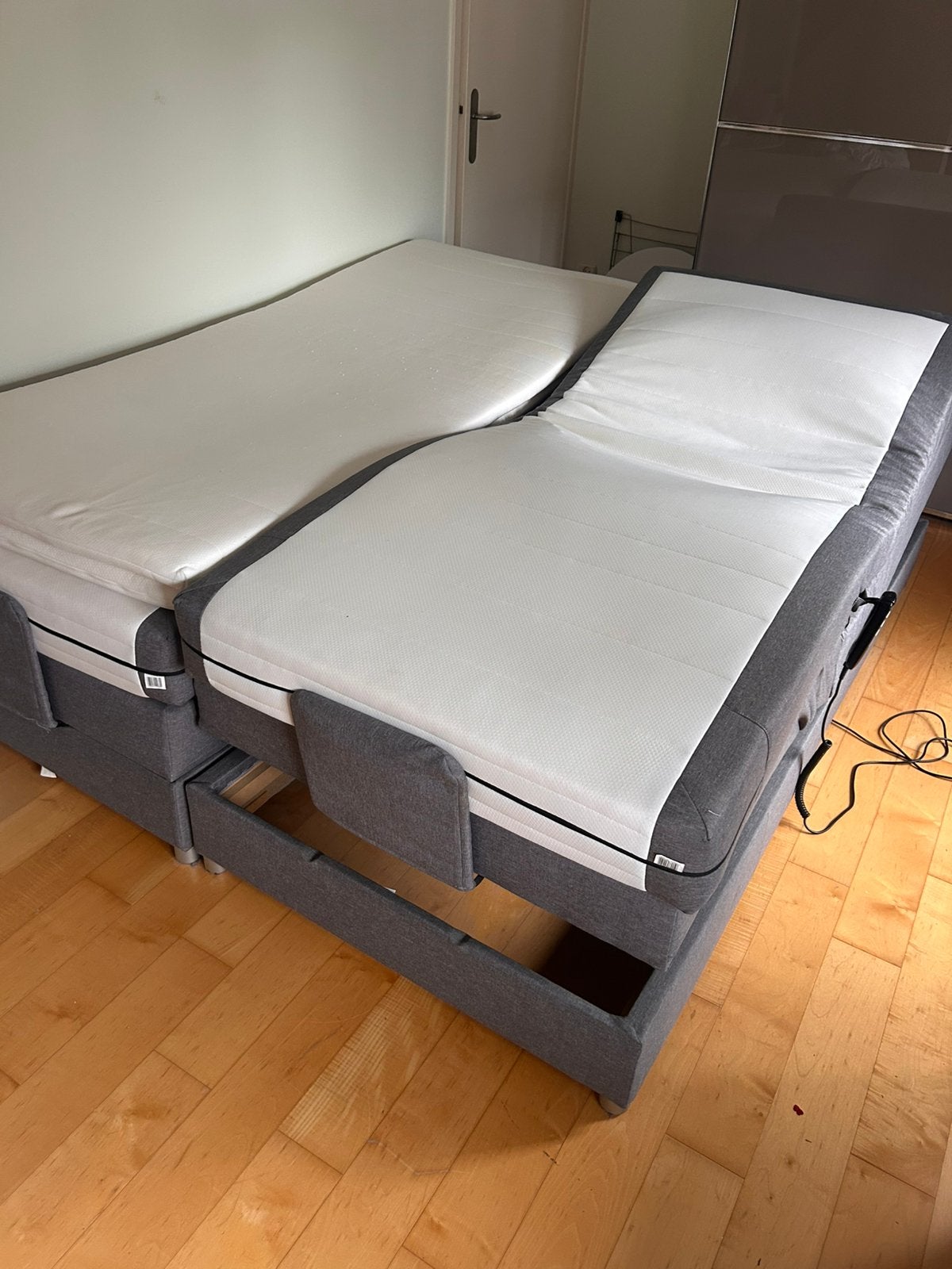 Box springs 2.000x900mm / 2st., Huis en Inrichting, Slaapkamer | Boxsprings, 90 cm, Eenpersoons, Ophalen of Verzenden, Zo goed als nieuw