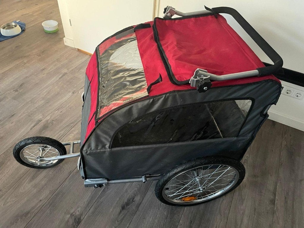 Hondenfietskar (excl. koppelstuk), Overige merken, Ophalen, Gebruikt, Hondenfietskar