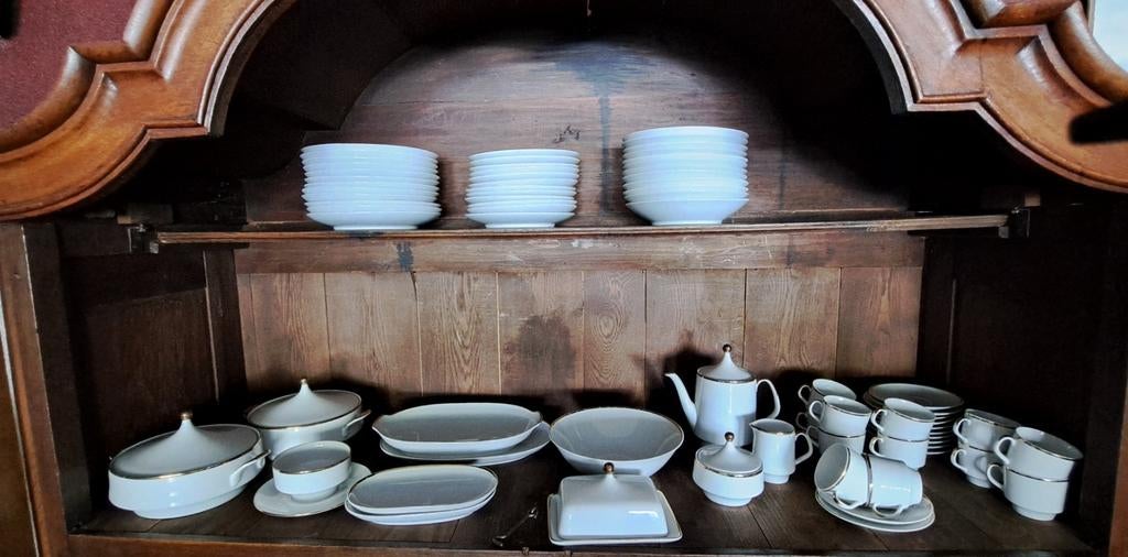 12-delig Bavaria Schumann Aubergine servies - Duitsland, Ophalen
