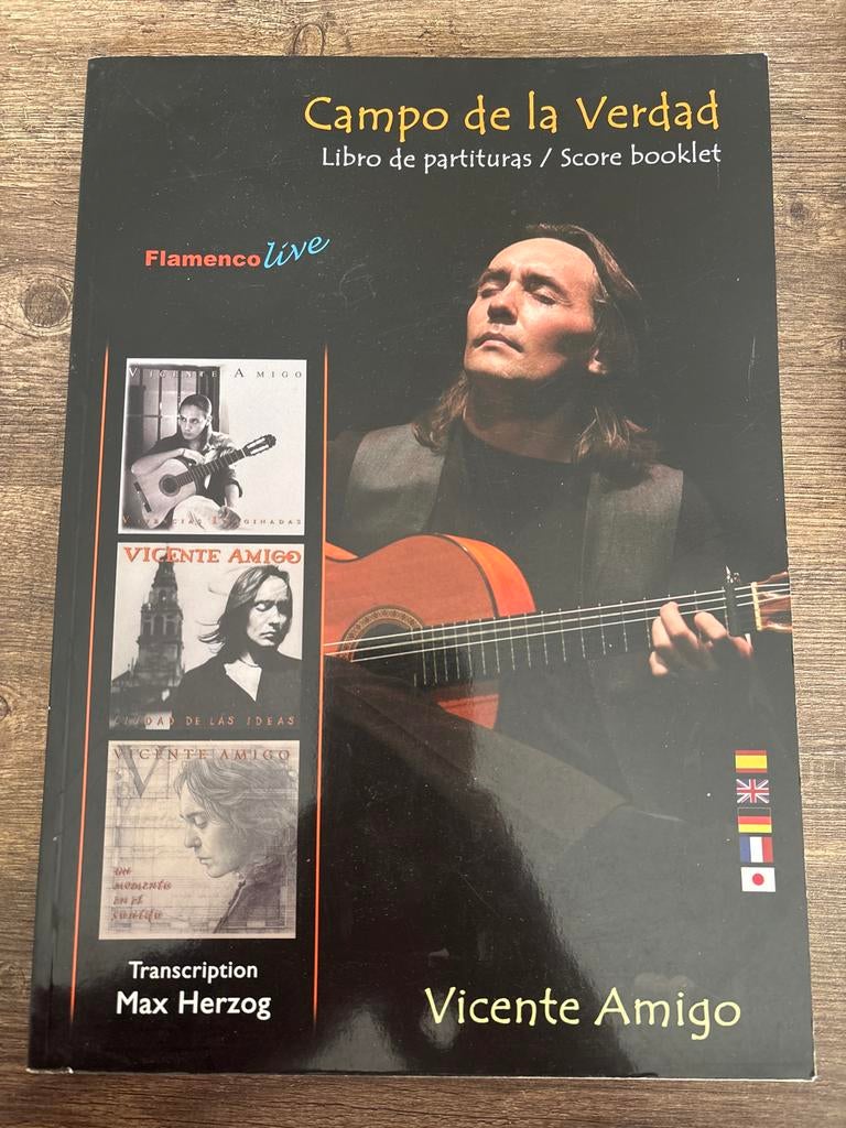 Vicente Amigo - Campo de la Verdad bladmuziek, Muziek en Instrumenten, Overige genres, Ophalen of Verzenden, Artiest of Componist