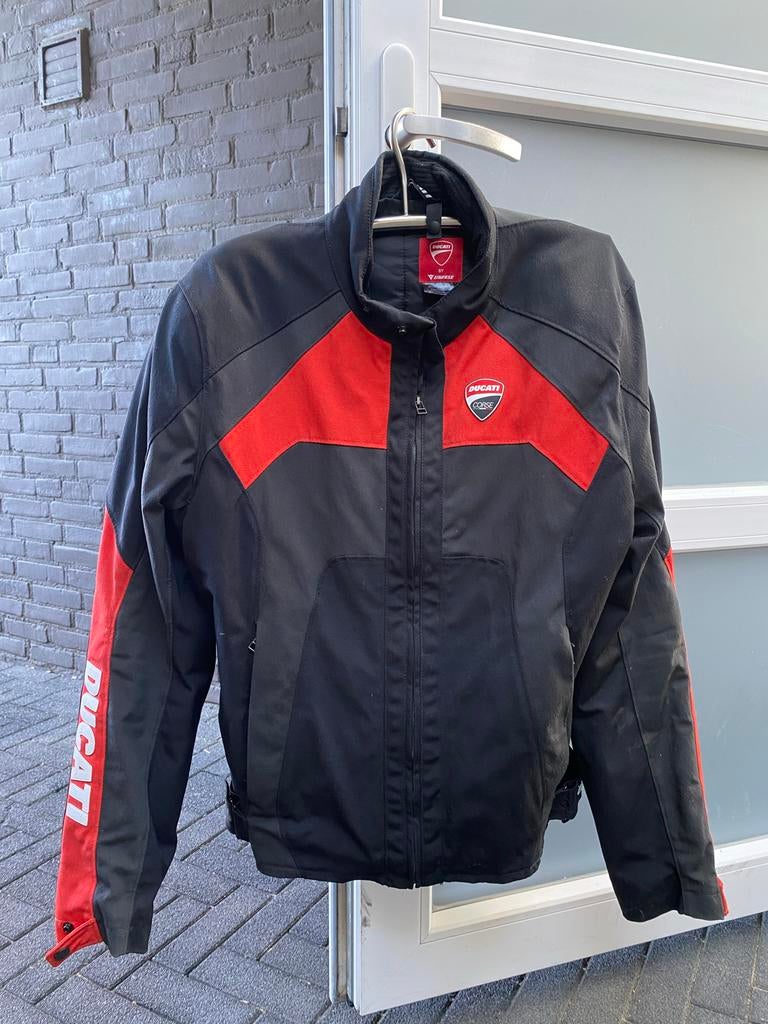 Ducati by Dainese Zomerjas Maat 54 met Protectie, Motoren, Kleding | Motorkleding, Ophalen, Tweedehands, Heren, Jas | textiel