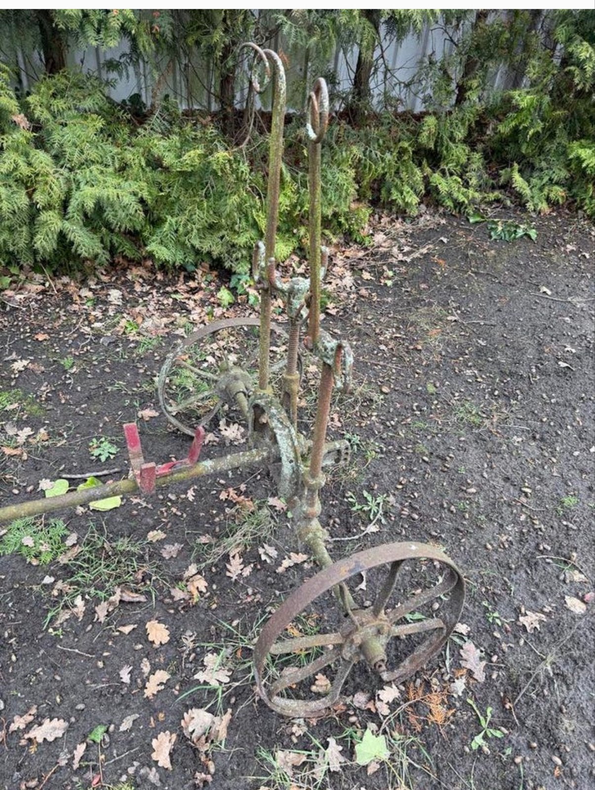 Ouderwets tuinbouw gereedschap - Decoratie/Restauratie, Antiek en Kunst, Antiek | Gereedschap en Instrumenten, Ophalen