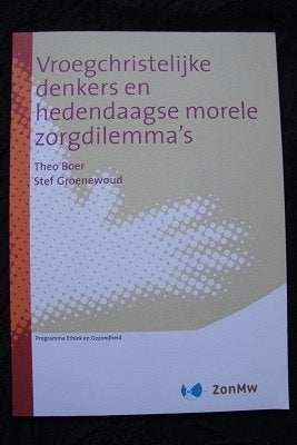 NIEUW VROEGCHRISTELIJKE DENKERS EN HEDENDAAGSE MORELE, Ophalen of Verzenden, Nieuw