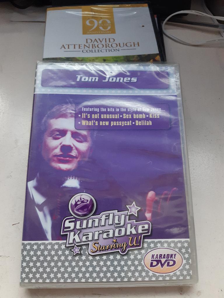 Karaoke dvd Tom Jones (Z216-47), Alle leeftijden, Ophalen of Verzenden, Nieuw in verpakking