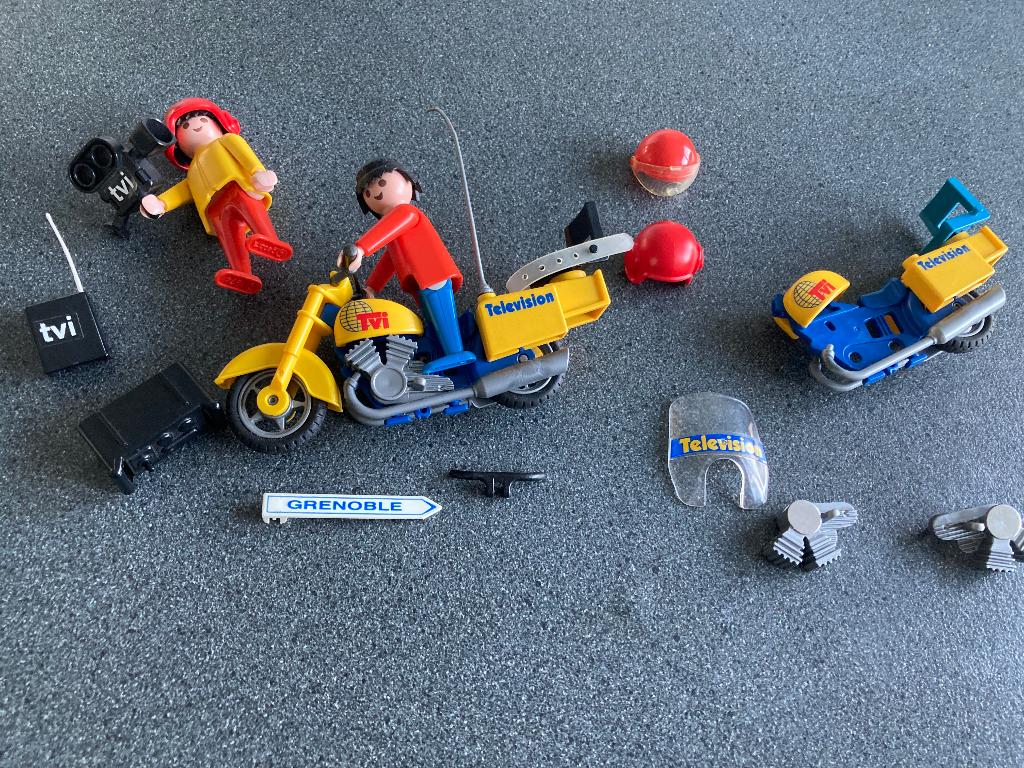 Playmobil  onderdelen uit set 3847 TVi Television, Ophalen of Verzenden, Zo goed als nieuw, Los playmobil