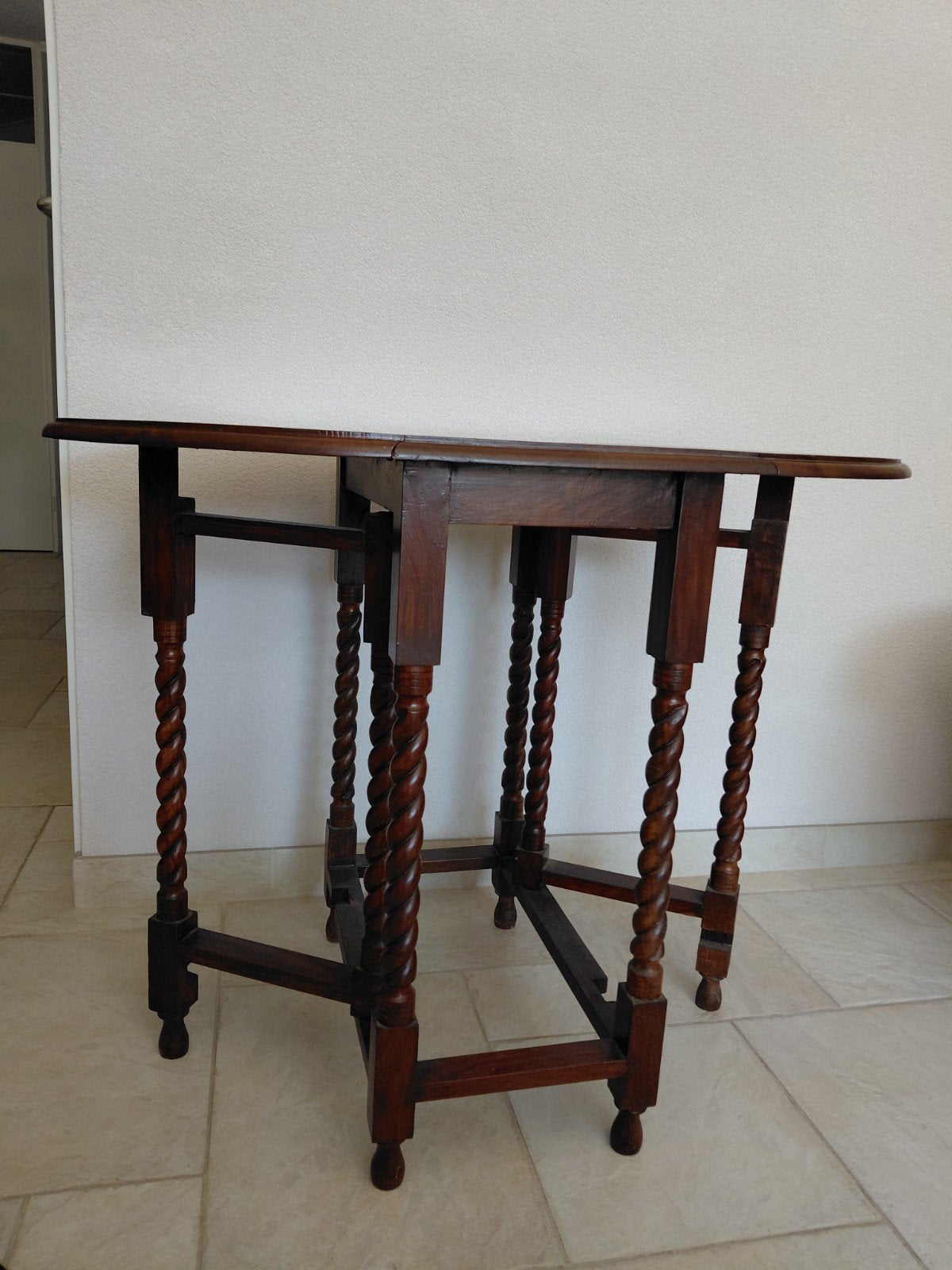 tafeltje  inklapbaar, Huis en Inrichting, Ophalen, Rechthoekig, 75 cm of meer, 60 cm of meer