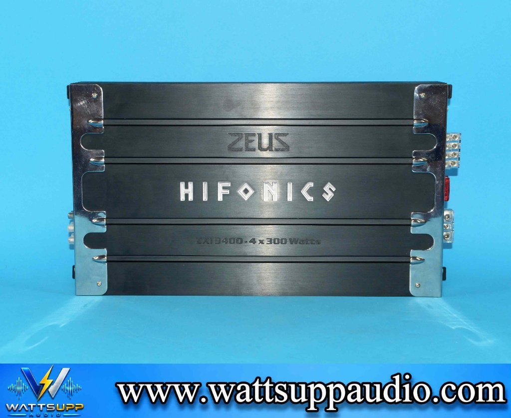 Hifonics ZXI9400 4 kanaals versterker 1200W RMS, Gebruikt, Am Breilingsweg 3, 76709 Kronau, Duitsland, Audio Design, Ophalen of Verzenden