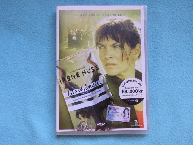 Zweedse DVD: Irene Huss - Glasdjävulen, Vanaf 16 jaar, Ophalen of Verzenden, Zo goed als nieuw, Thriller