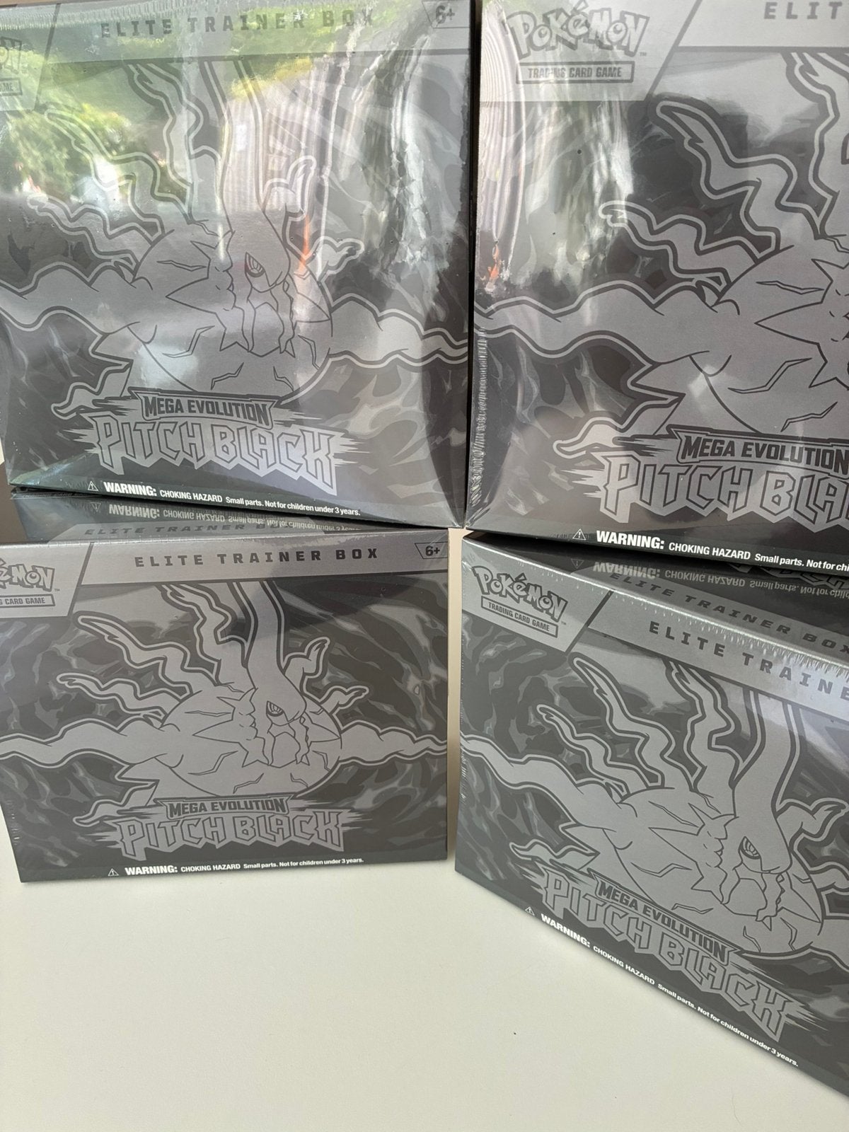 4x Pitch Black ETB | Pokemon, Ophalen of Verzenden, Nieuw, Overige typen