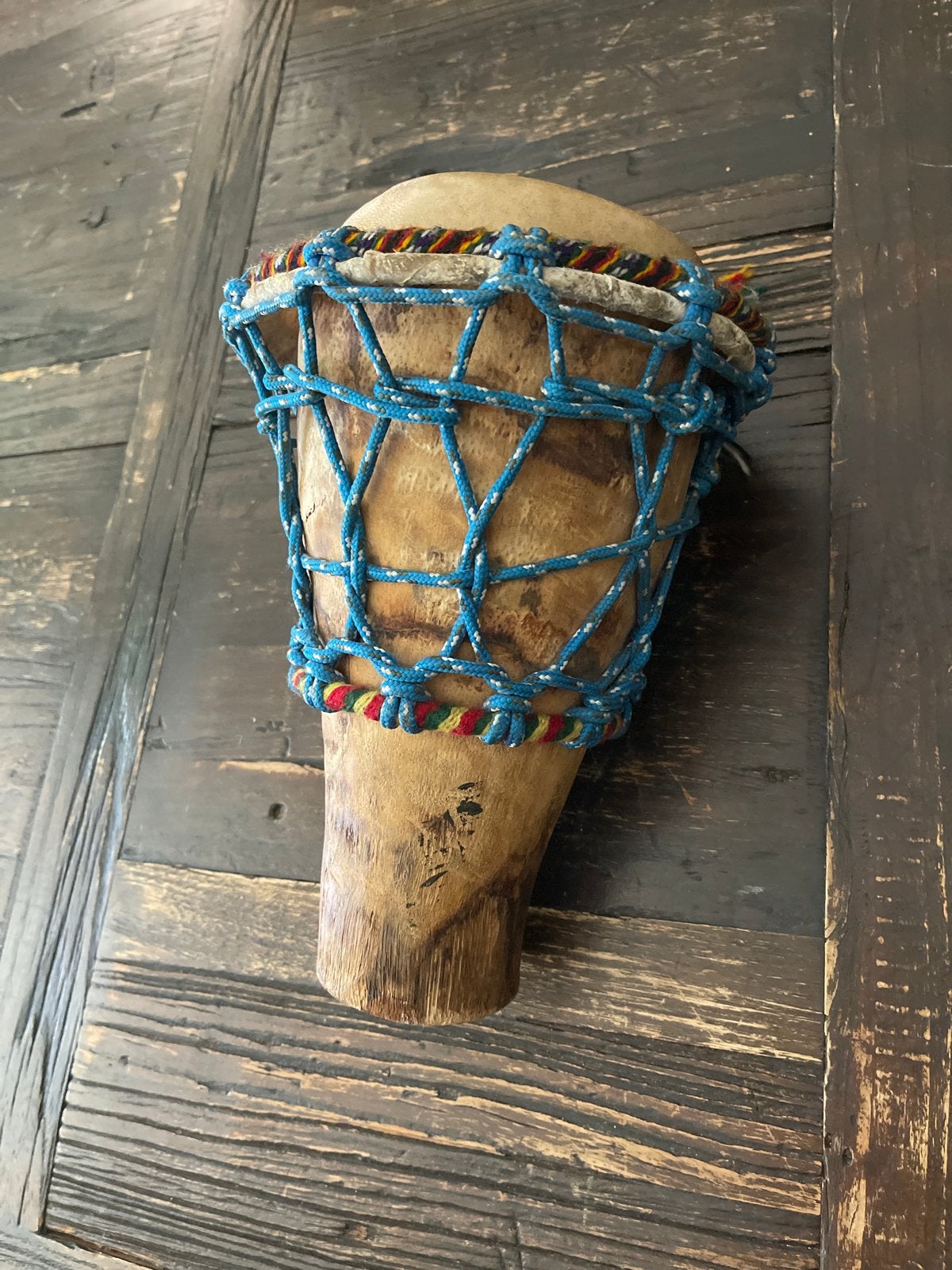 Mooie handgemaakte djembe, Ophalen, Gebruikt, Overige merken