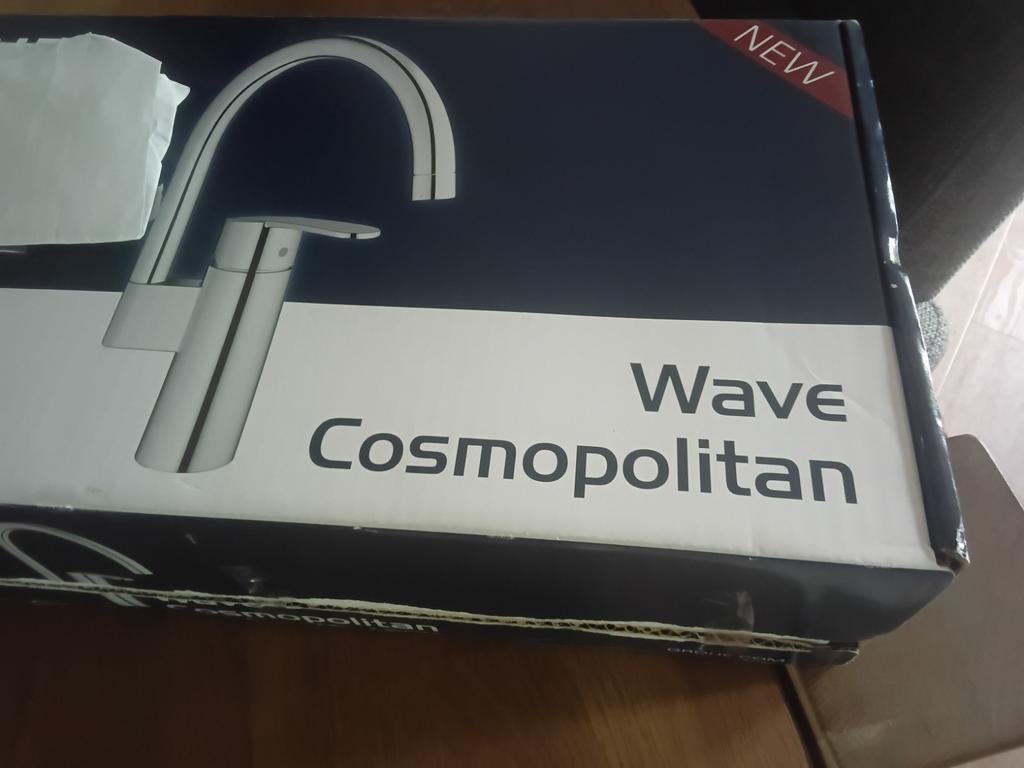 Keukenkraan, Ophalen, Nieuw, Chroom, Kraan