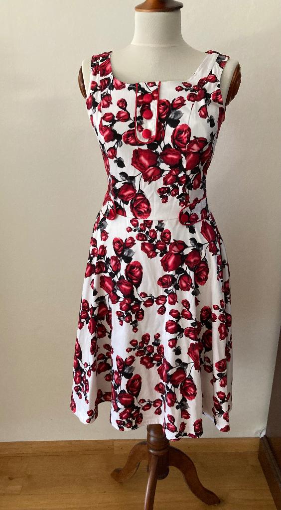 Jurk, Kleding | Dames, Wit, Ophalen of Verzenden, Zo goed als nieuw, Maat 36 (S)
