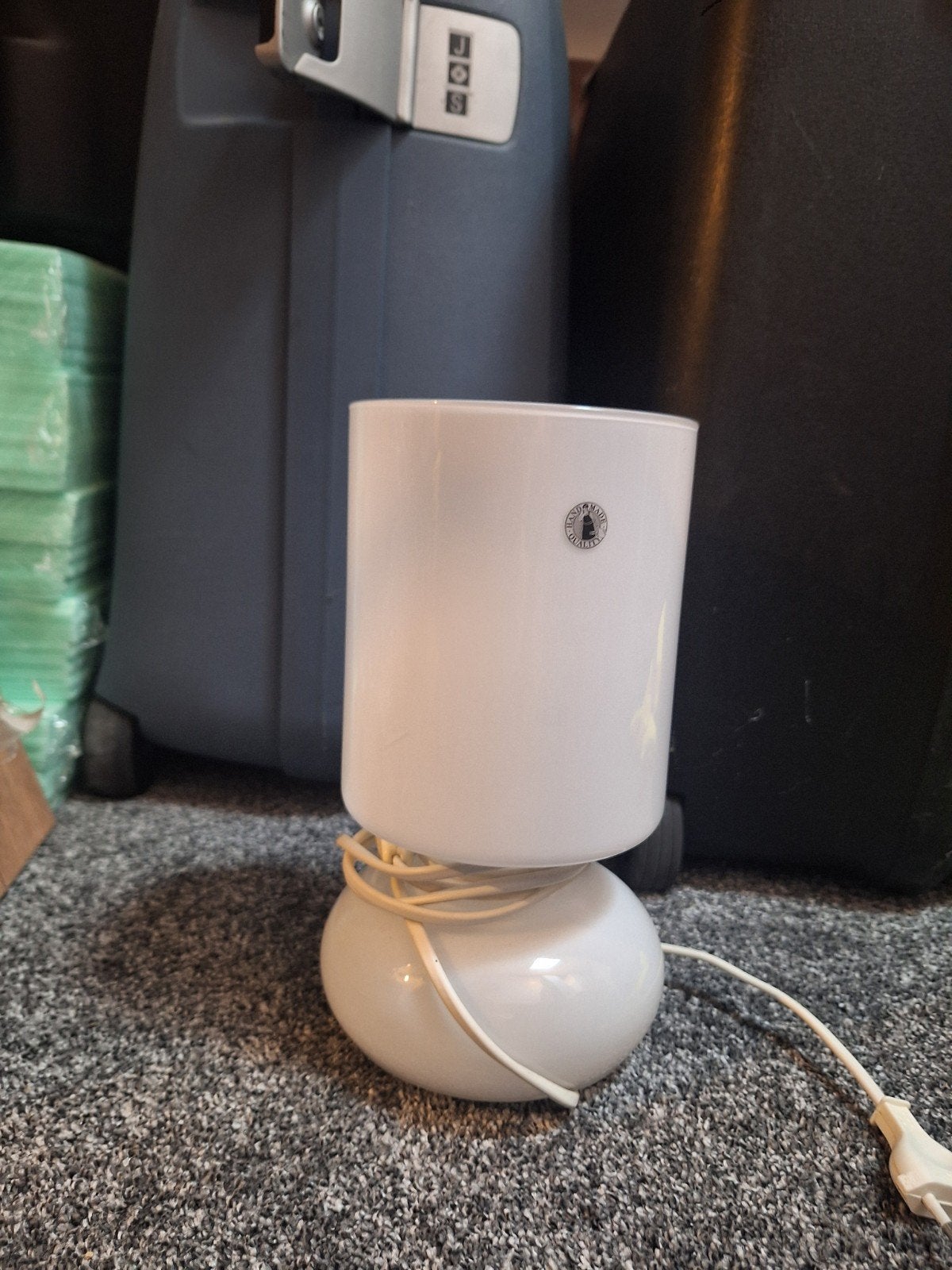 Witte IKEA lamp, Ophalen, Gebruikt, Wit, E27 (groot)