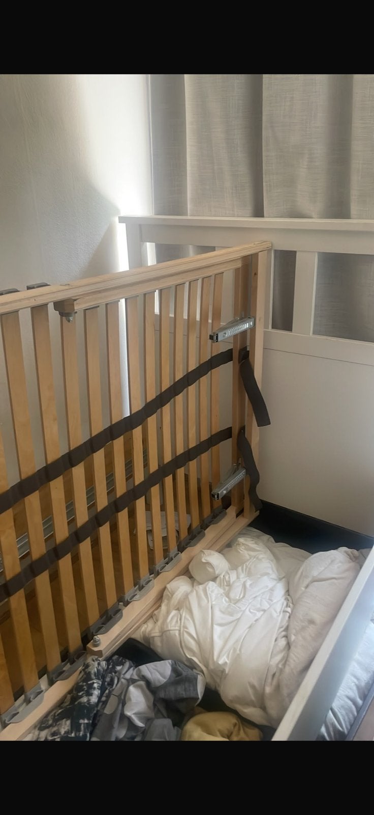 Een persoon bed, Ophalen, 90 cm, Eenpersoons, Wit
