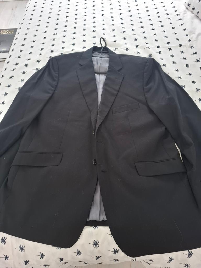 Zwart colbert maat 56, Ophalen of Verzenden, Zo goed als nieuw, Maat 56/58 (XL), Zwart
