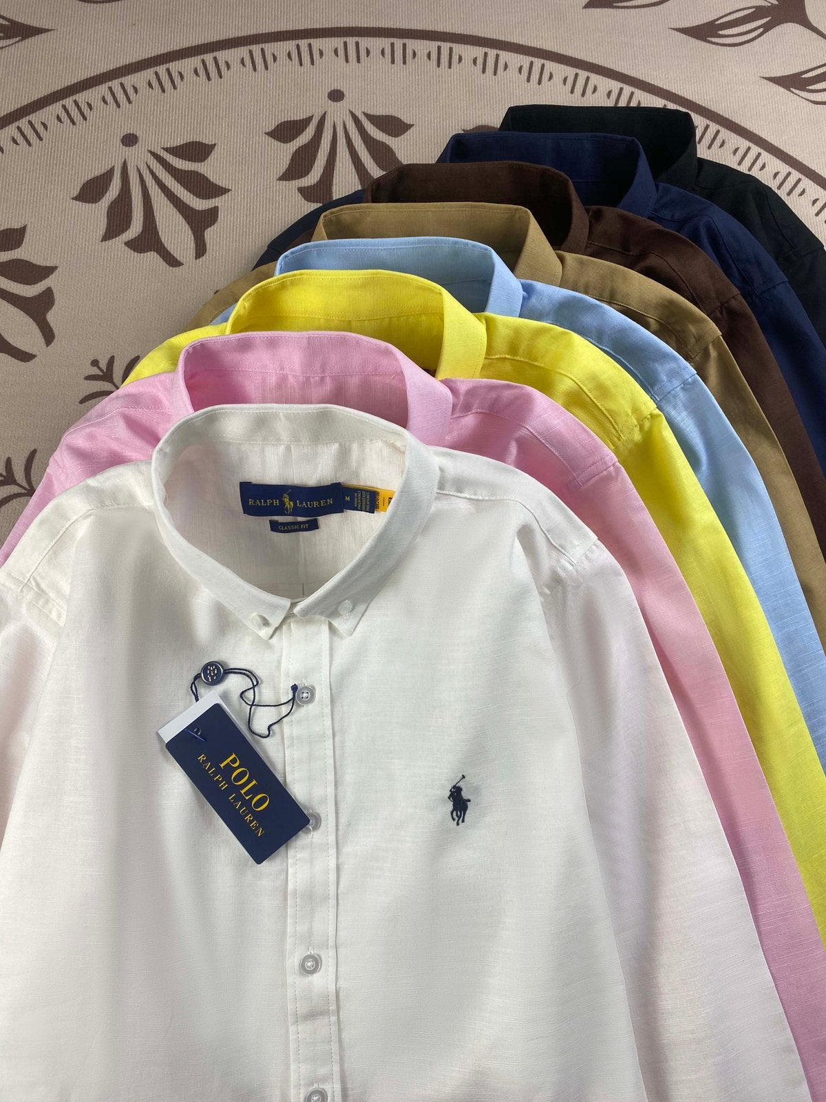 Ralph Lauren Linnen Blousen | Nieuw, Ophalen of Verzenden, Nieuw, Ralph Lauren, Overige halswijdtes