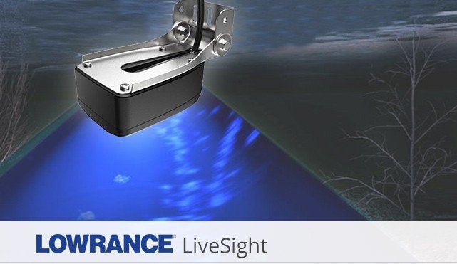 🐠 Lowrance LiveSight transducer, Watersport en Boten, Navigatiemiddelen en Scheepselektronica, Ophalen, Gebruikt