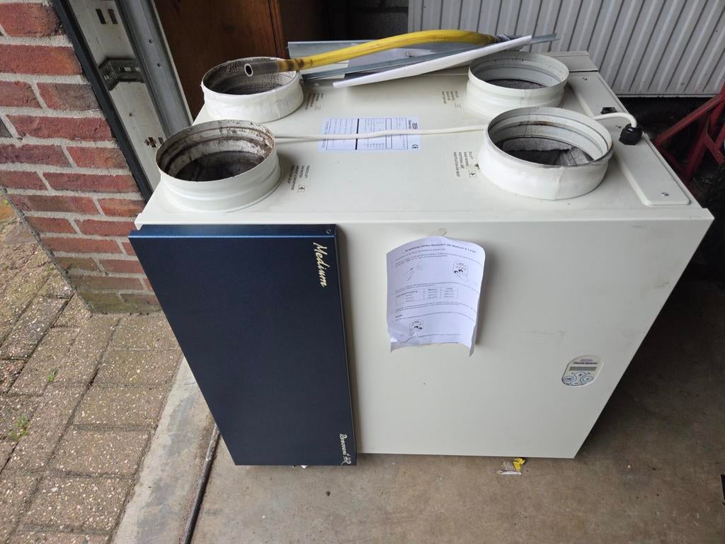 Brink wtw met bypass voor onderdelen., Ophalen of Verzenden, Gebruikt, Ventilator en Afzuiger