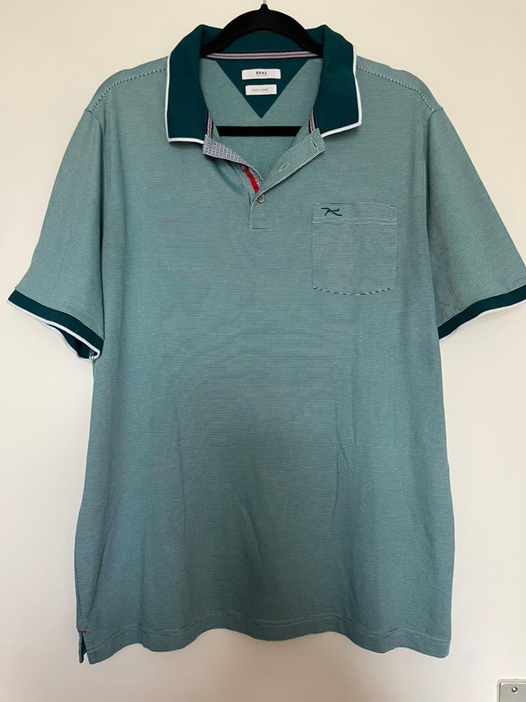 Brax heren polo maat xxl, Ophalen of Verzenden, Zo goed als nieuw, Overige maten, Groen