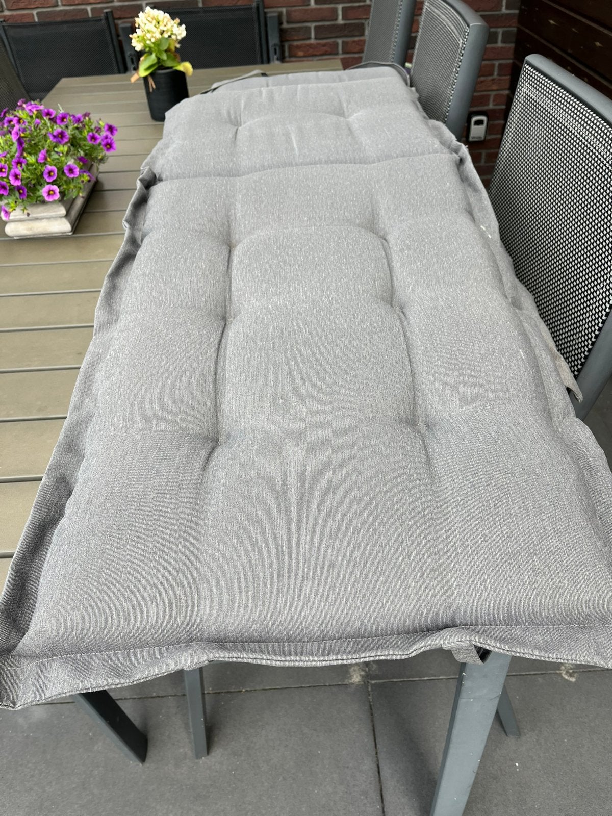 Stoel kussens voor tuinstoel., Tuin en Terras, Tuinmeubel-accessoires, Ophalen, Zo goed als nieuw