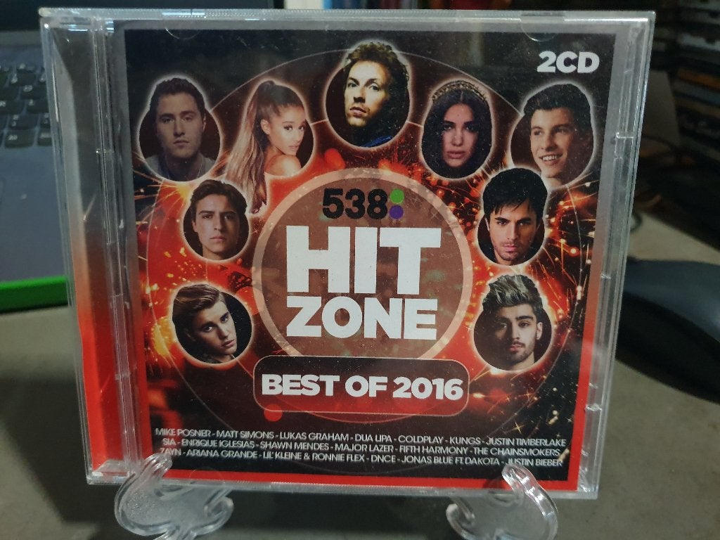 538 Hitzone best of 2016 2CD, Ophalen, Zo goed als nieuw