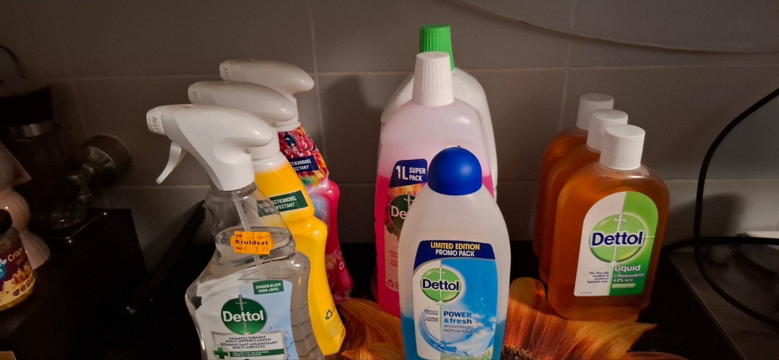 Dettol poetsmiddelen, Ophalen of Verzenden