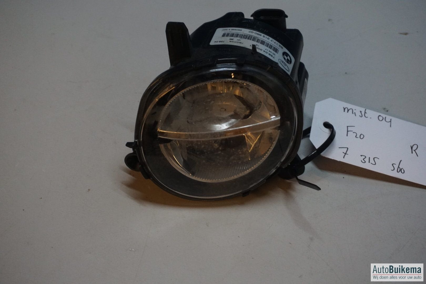 Origineel BMW 1 serie F20 Mistlamp rechts, Gebruikt, -, -, Ophalen of Verzenden