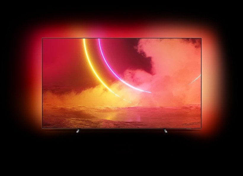 Philips 55OLED805 4K OLED Ambilight, Audio, Tv en Foto, Ophalen, Philips, Zo goed als nieuw, 100 cm of meer