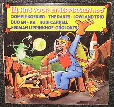 14 Hits Voor Etherpiraten No 5 – Div. Artiesten 1978 LP2163, Cd's en Dvd's, LP, Gebruikt, Ophalen of Verzenden, Inclusief binnenhoes