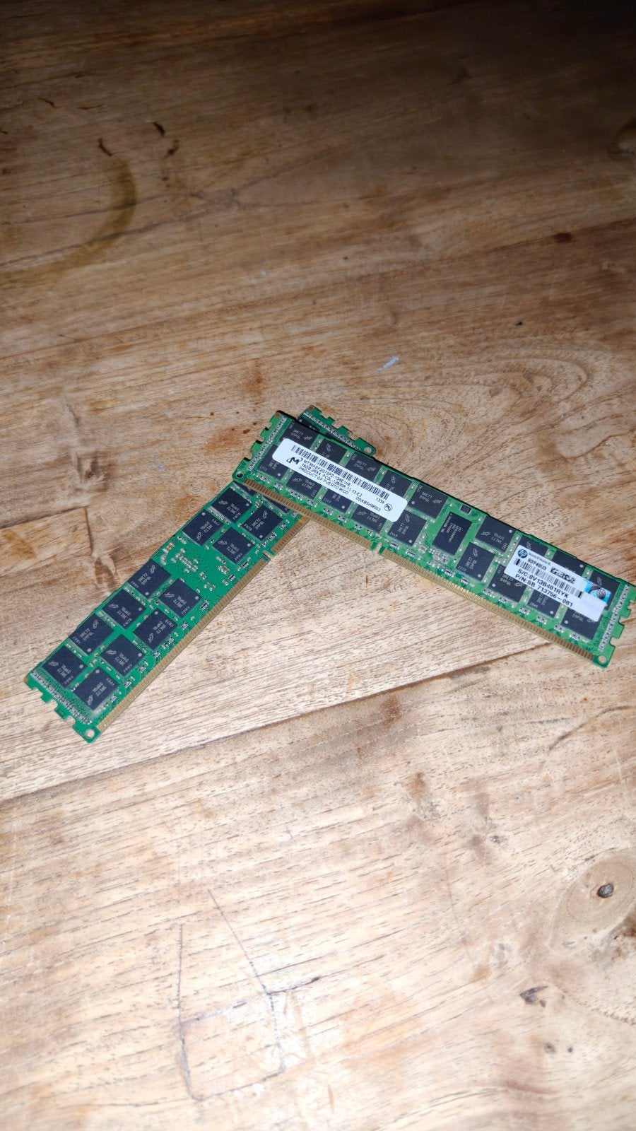 HP 32GB DDR3 RAM Geheugenmodules (2x16gb) ECC, Ophalen, Gebruikt, 32 GB, Server