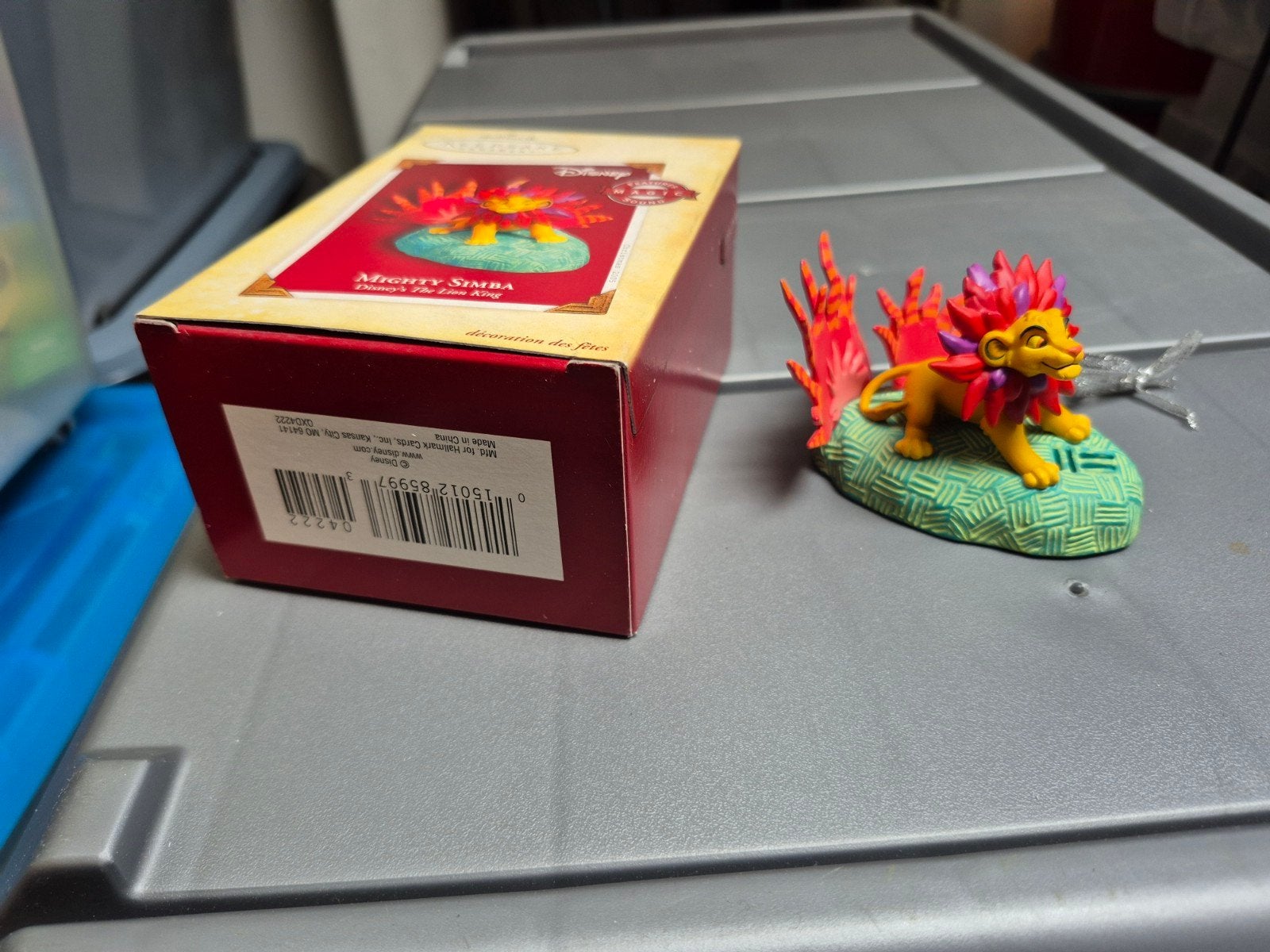 Disney hallmark simba lion king ornament met geluid, Ophalen of Verzenden, Zo goed als nieuw, Poppenhuis