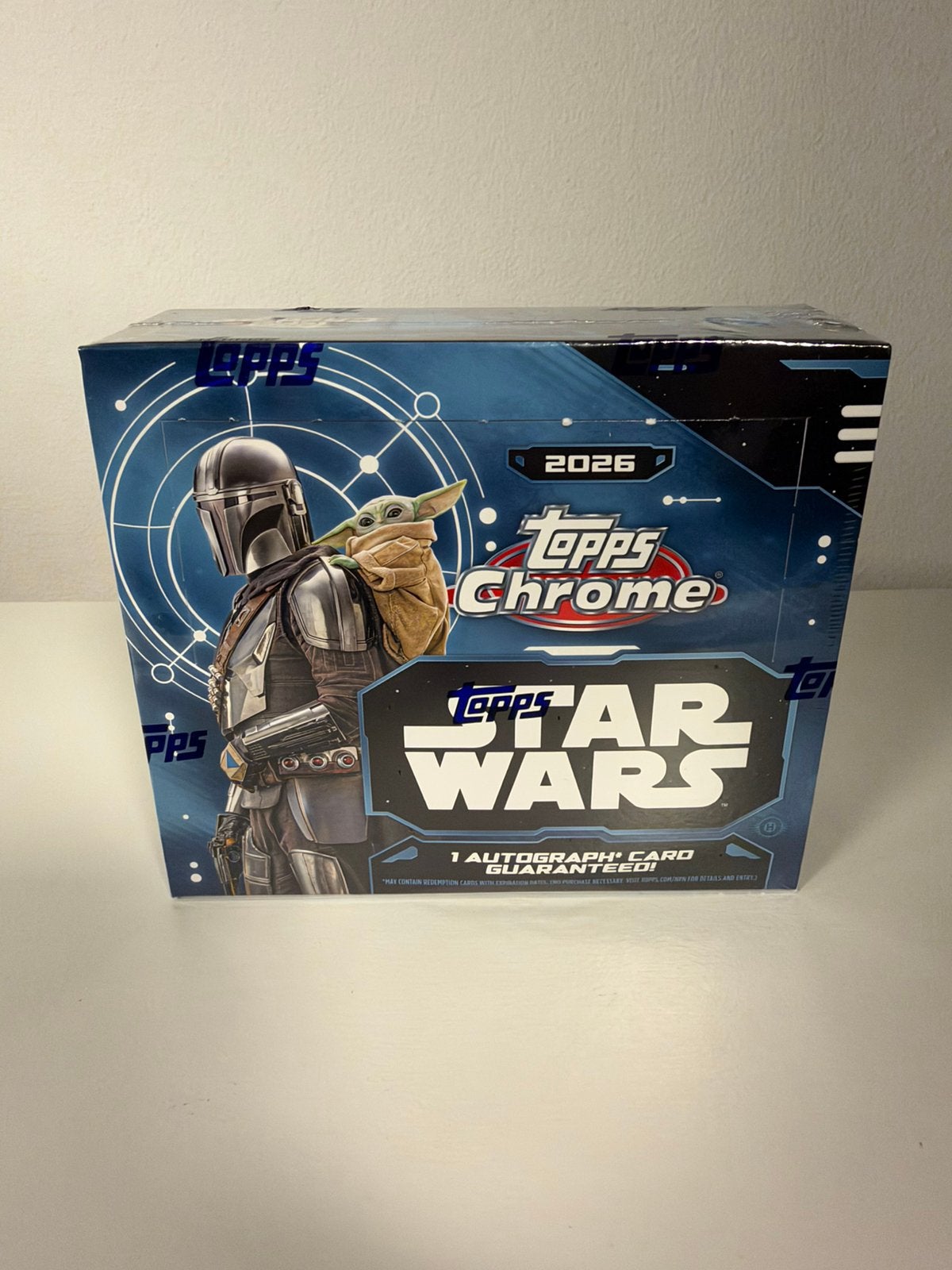 Topps Star Wars Chrome 2026 Hobby Box 1 aut guaranteed, Ophalen, Nieuw, Overige typen