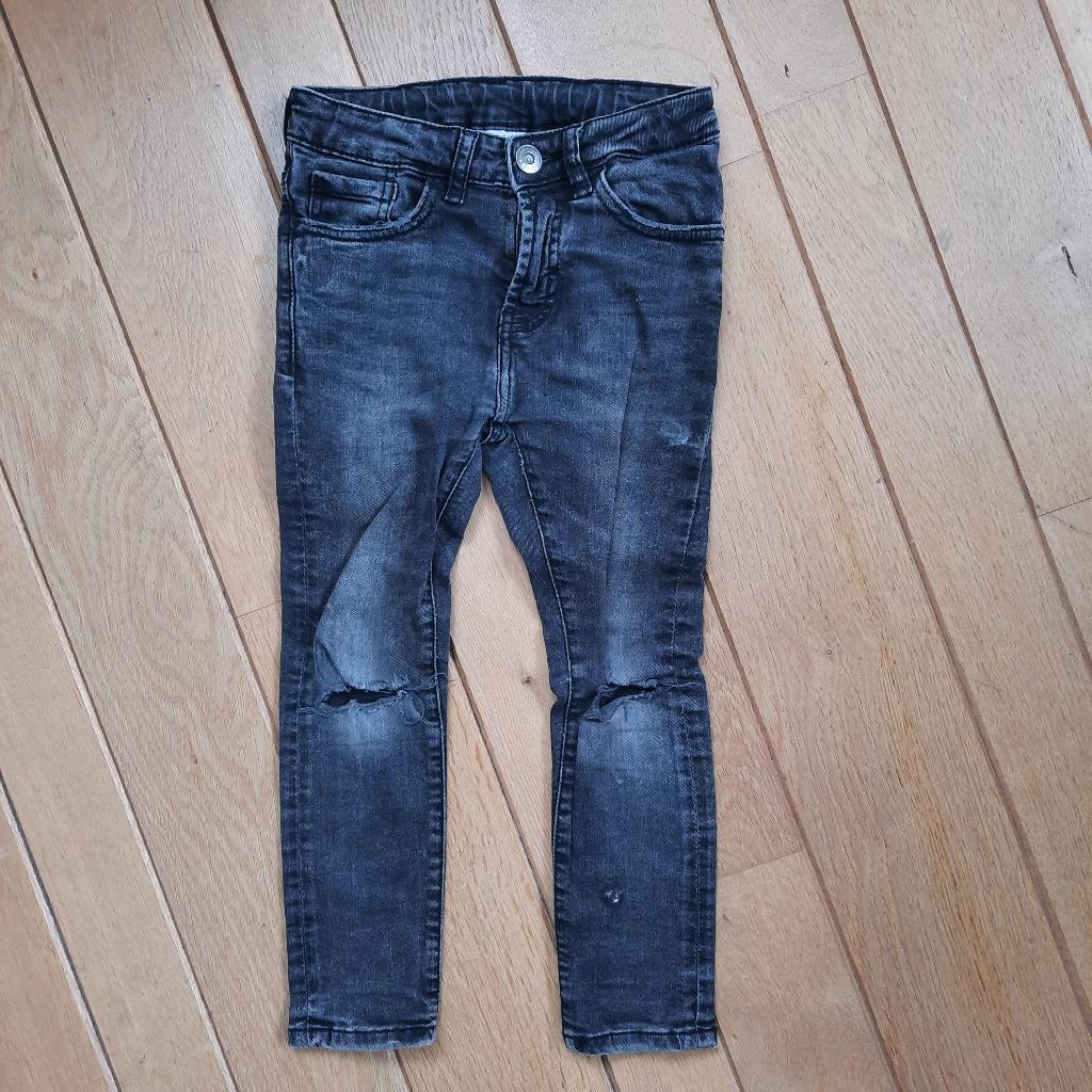 ZARA Kids spijkerbroek zwart maat 116, Broek, Meisje, Ophalen of Verzenden, Zo goed als nieuw