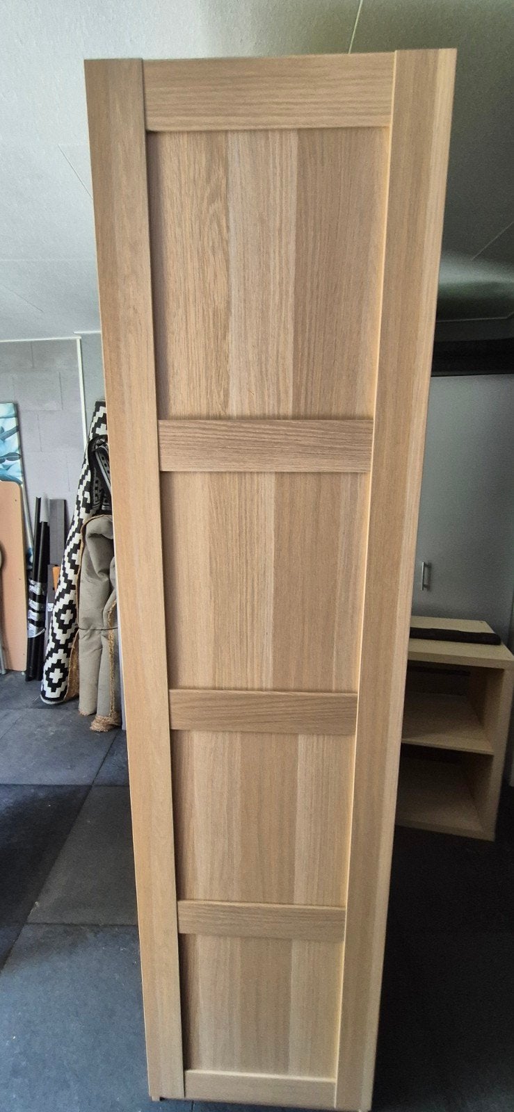 Pax ikea kast 50 cm bij 2.01 cm, Met deur(en), 200 cm of meer, Eikenhout, Zo goed als nieuw