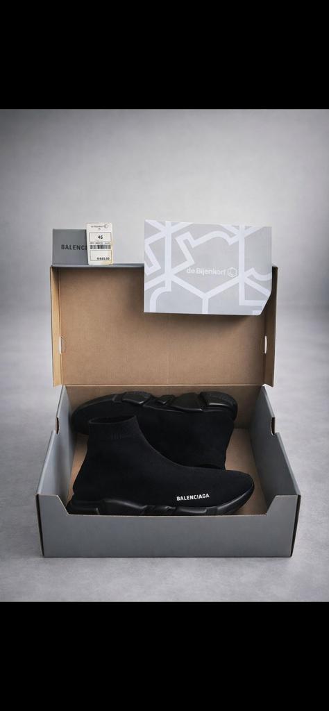 Balenciaga Speed sneakers maat 45, Kleding | Heren, Schoenen, Ophalen of Verzenden, Gedragen, Zwart, Sneakers of Gympen