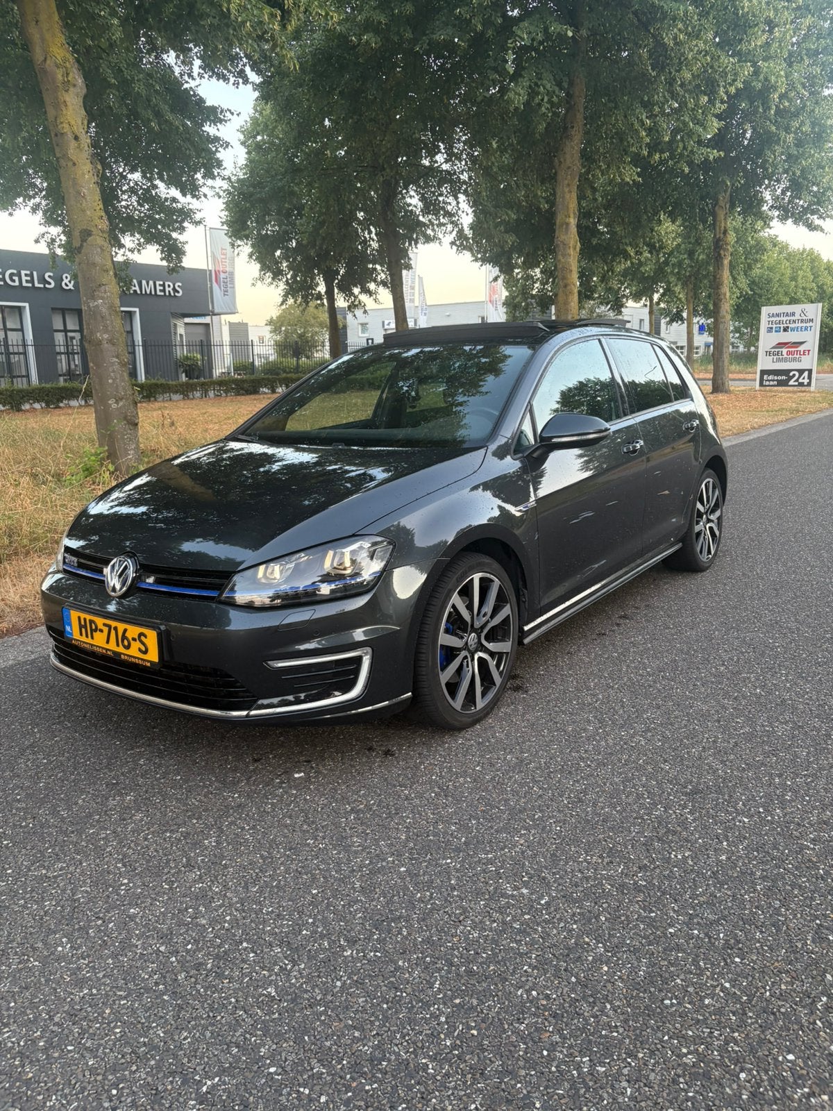 Volkswagen Golf 1.4 GTE TSI Phev 204pk 5D DSG 2015 Grijs, Auto's, Volkswagen, Particulier, Golf, Hybride Elektrisch/Benzine, Plug-in hybride