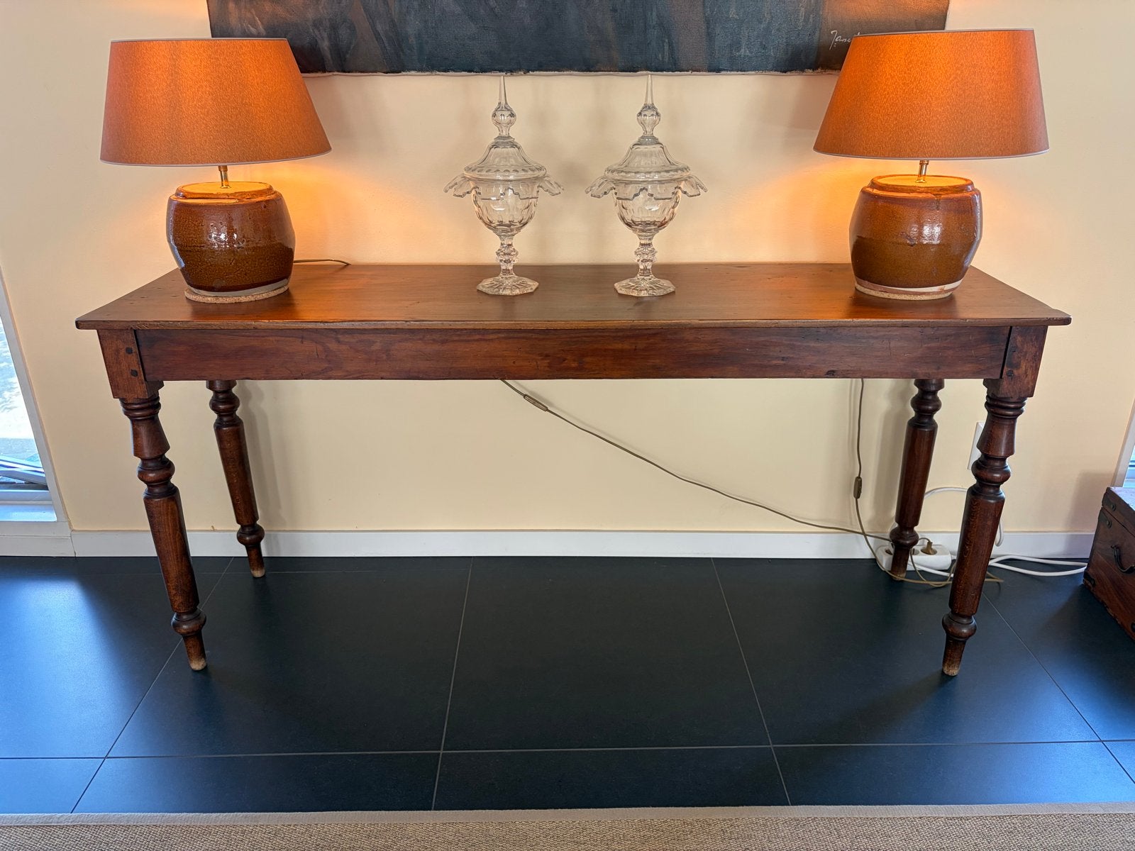 Landelijke sidetable van hout, Antiek en Kunst, Ophalen
