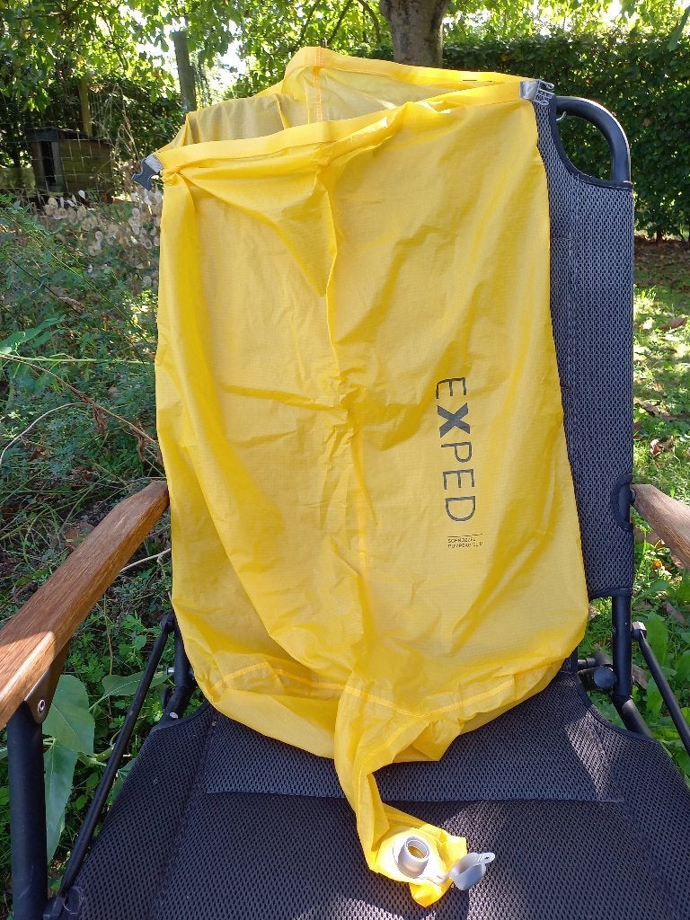 Exped Schnozzel-pompzak voor luchtmatras, Ophalen of Verzenden, Gebruikt, 1-persoons