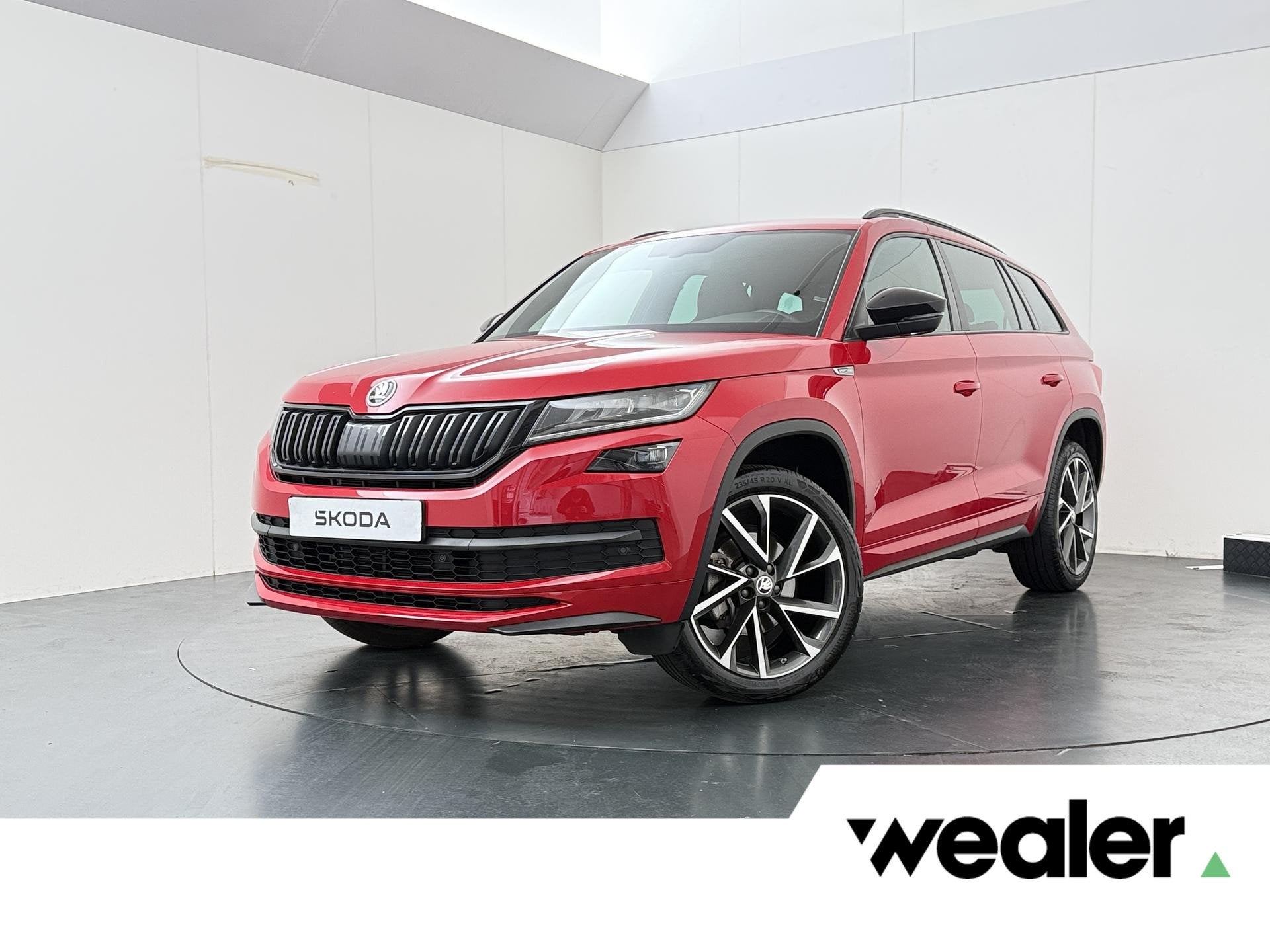 Skoda Kodiaq 1.5 TSI Sportline Business 7p. | 150 PK | Trekh, 12 maanden, 4 cilinders, Origineel Nederlands, Bedrijf