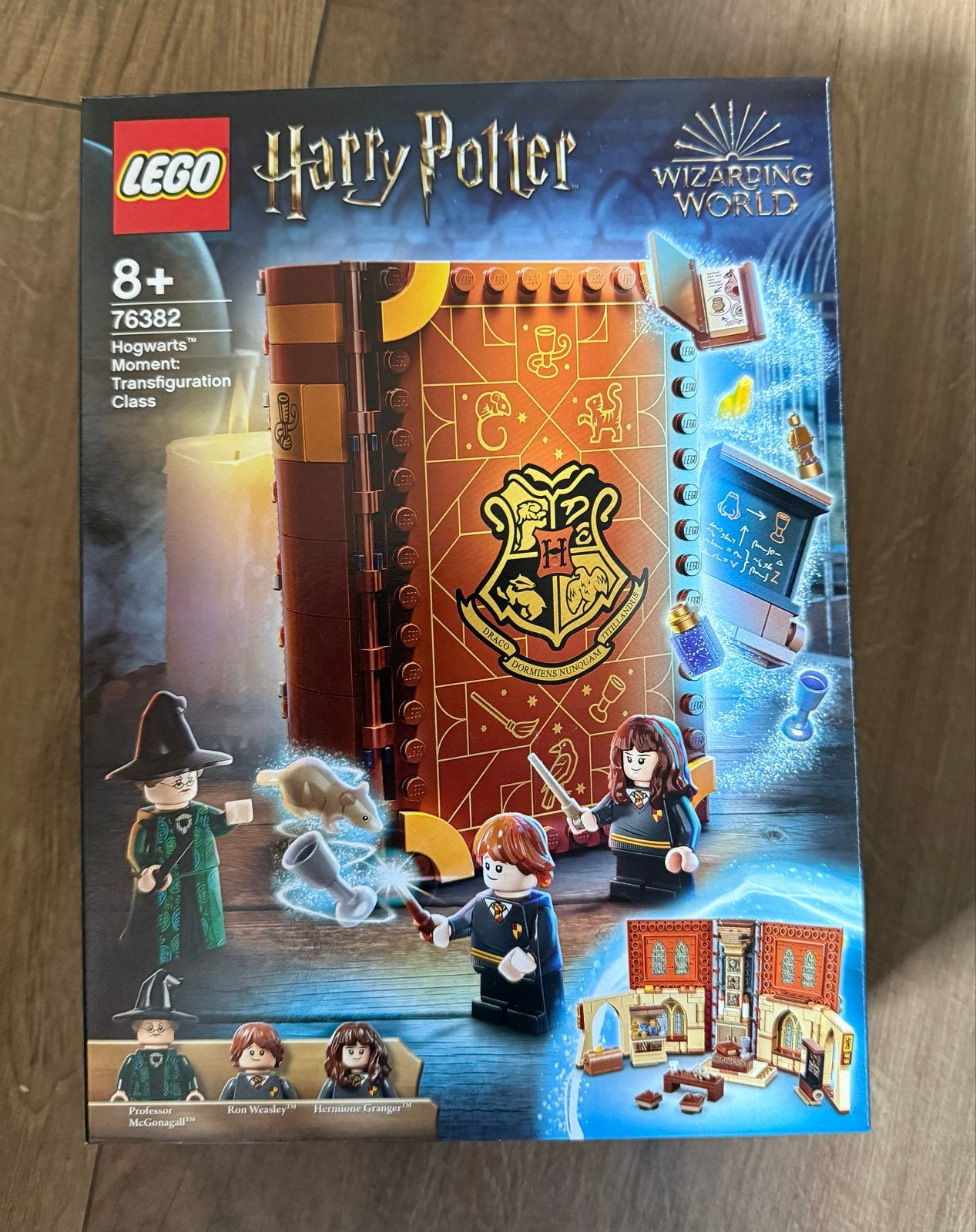 Lego Harry Potter 76382 Hogwarts Moment: Transfiguratieklas, Lego, Ophalen of Verzenden, Inclusief doos, Complete set