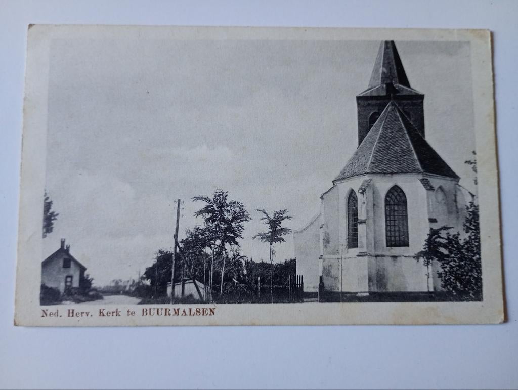 Buurmalsen bij Geldermalsen 1942, Ophalen of Verzenden, 1940 tot 1960, Gelopen, Gelderland