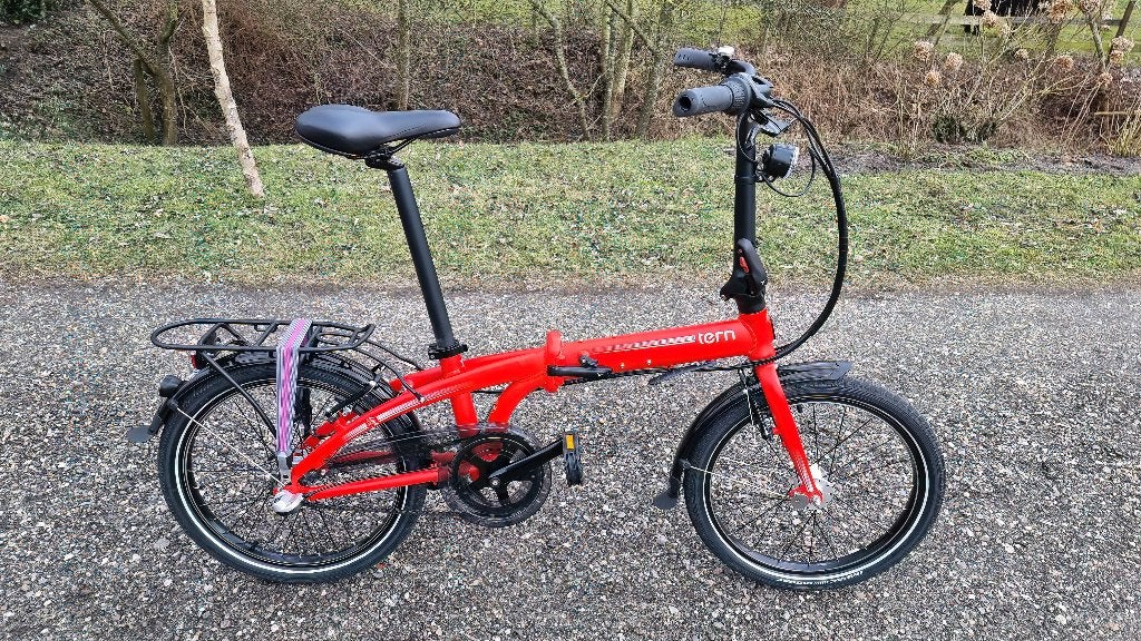 Tern Link c3i vouwfiets als nieuw, Fietsen en Brommers, 20 inch of meer, Velgrem, Versnellingen, Zo goed als nieuw