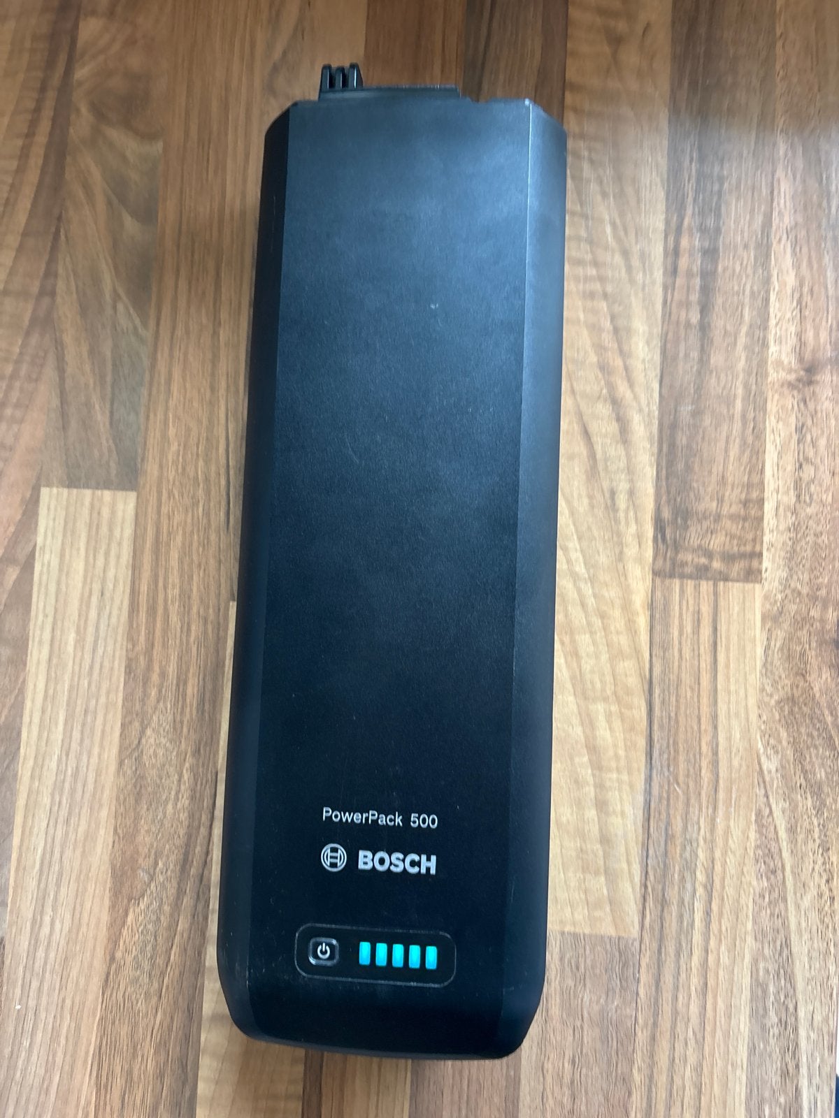 Bosch PowerPack 500 fietsaccu met lader, Fietsen en Brommers, Fietsaccessoires | Fietsaccu's, Ophalen of Verzenden, Gebruikt