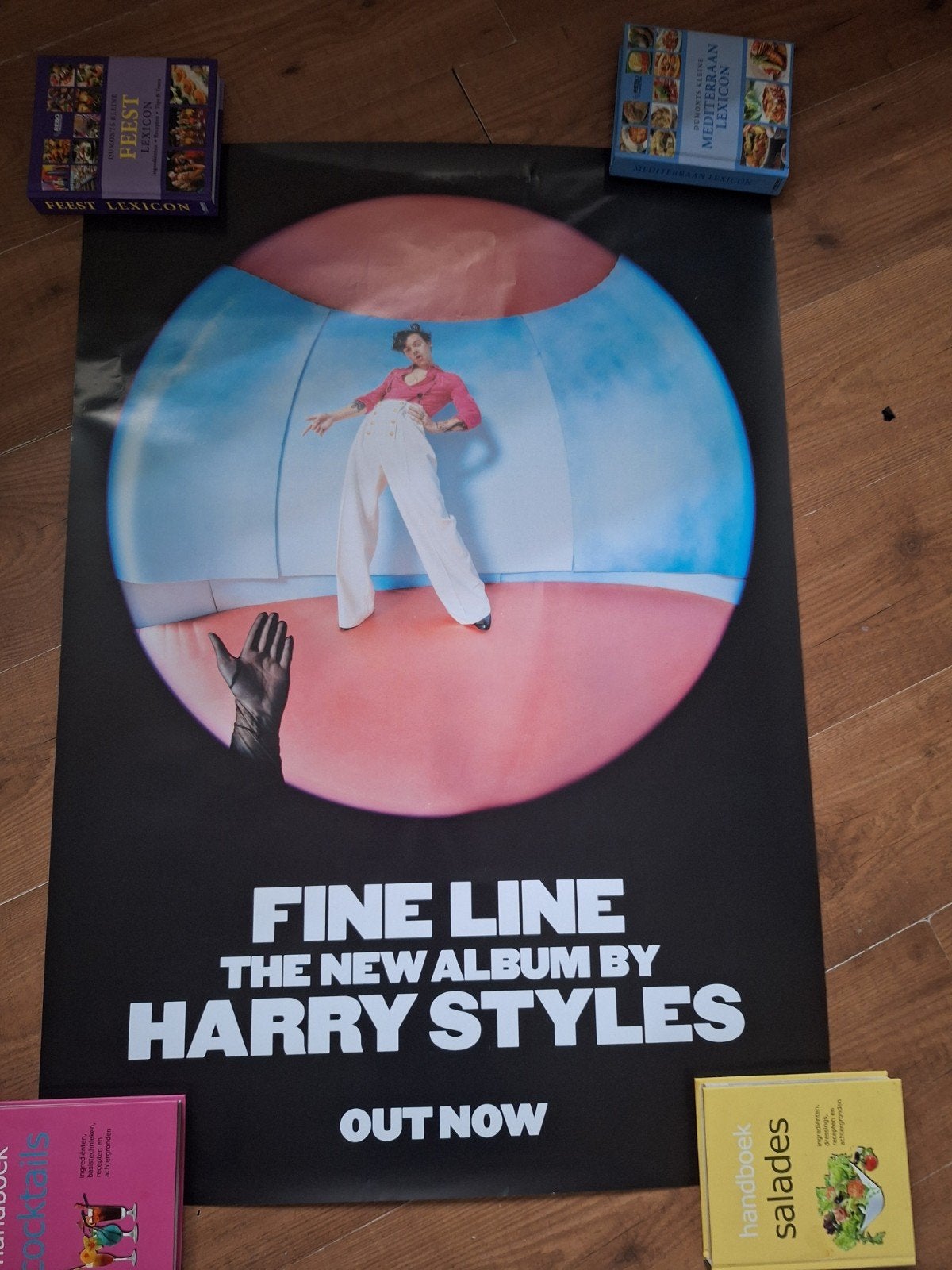 harry styles poster 70x100 cm, Rechthoekig Staand, Ophalen of Verzenden, Zo goed als nieuw, A1 t/m A3