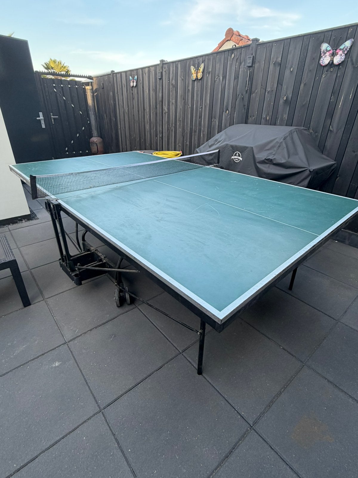 Heemskerk tafeltennis tafel, Sport en Fitness, Tafeltennis, Ophalen, Gebruikt